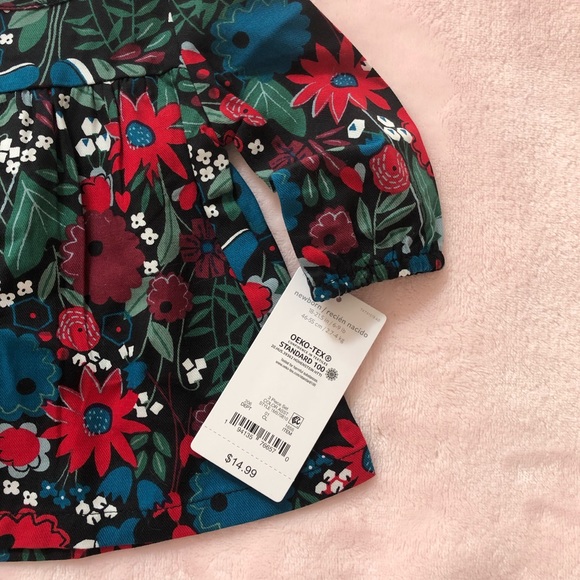 Just One You Carter’s Floral Newborn Top - Picture 2 of 2